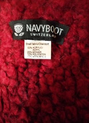 Длинный шарф, navyboot, швейцария3 фото