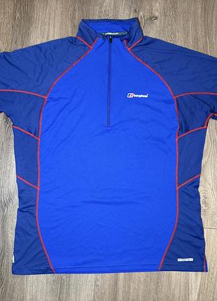 Мужская спортивная термофутболка berghaus vapour argentium, xl