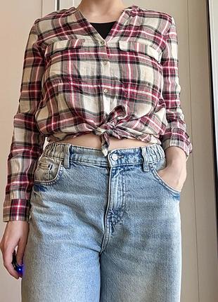 Сорочка в клітинку zara