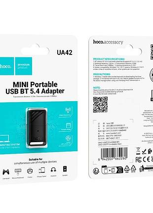 Bluetooth адаптер hoco ua42 usb bt 5.4 9