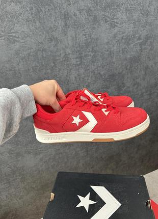 Кеди converse cons червоні 8