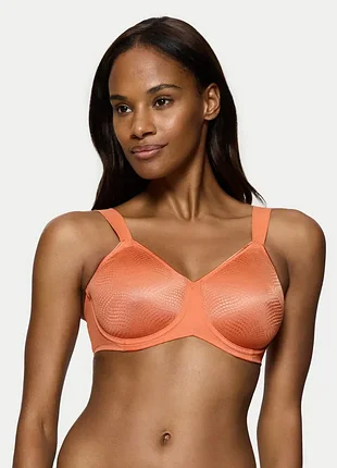 Бюстгальтер triumph 95e 42dd мягкий, базовый, минимайзер, премиум лифчик, бра