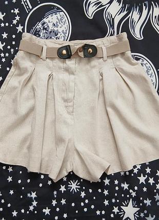 Шорти із складками zara