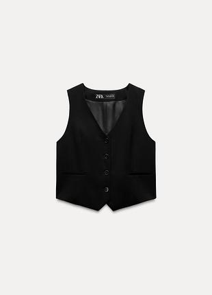 Жилет костюмний zara