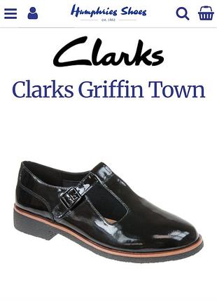 Туфлі clarks⭐ 36р жіночі шкіряні туфлі мері джейн , лофери , сліпери, броги женские