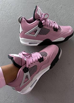 Кросівки air jordan 4 retro orchid pink