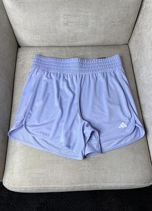 Шорти фіолетові adidas pacer essentials, жіночі, розмір м, артикул jc9582