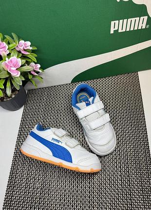 Оригинальные кроссовки на липучке puma