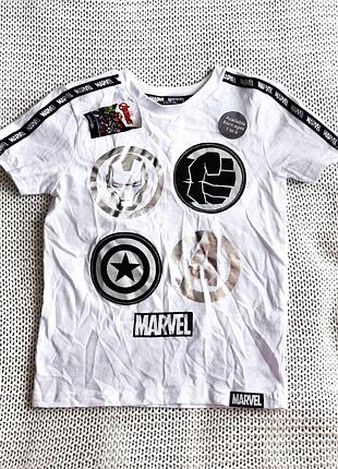 Новая детская футболка marvel, хлопок, на 3-4 года