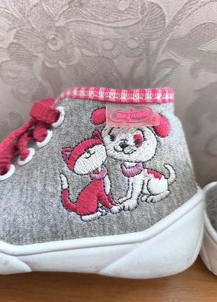 Продам детские кеды для девочки 5