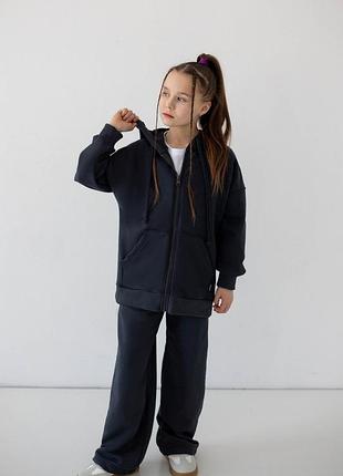 Зіп-худі для дівчаток з трьохнитки 7