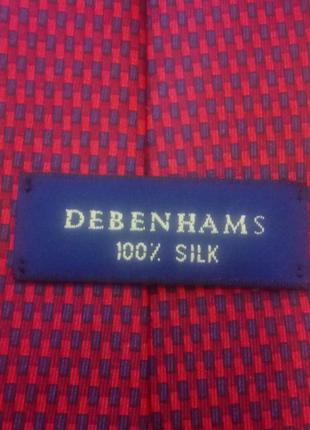 Краватка від відомого бренду debenhams шовк2 фото