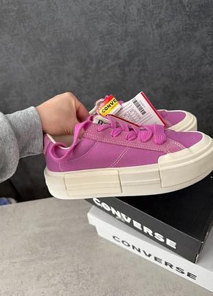 Кеди converse рожеві