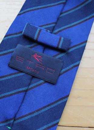 Шелковый галстук etro milano2 фото