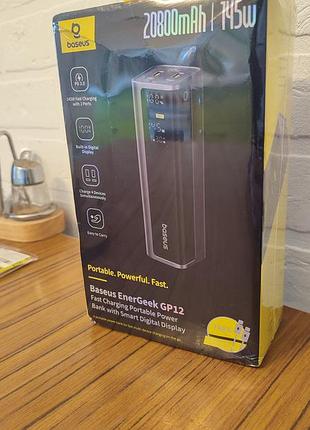 Power bank baseus energeek gp12 20800mah 145w pd 3.0