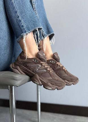 Кросівки new balance 9060 chocolate brown