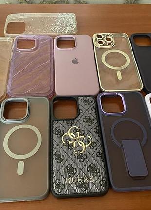 Чохли для iphone 15 pro max 11 шт