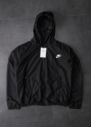 Ветровка мужская черная nike, the north face