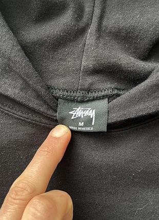 Лонгслів з капюшоном stussy 4