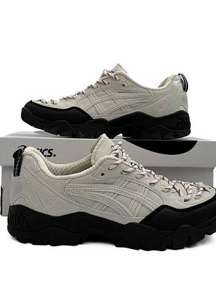 Кроссовки мужские asics gel-pickax oyster grey black (bs,ss)