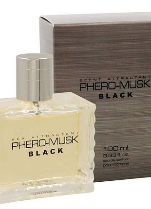 Духи с феромонами для мужчин phero-musk black, 100 ml sexual fantasy