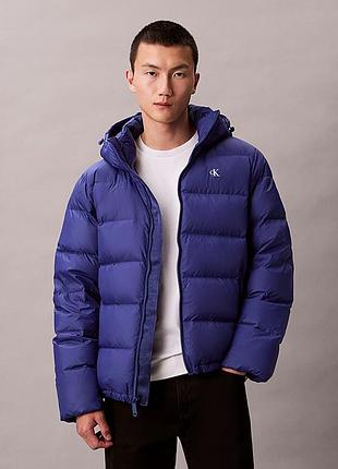 Новая куртка- пуховик calvin klein (ck ls nylon zip off hooded jacket) c америки l