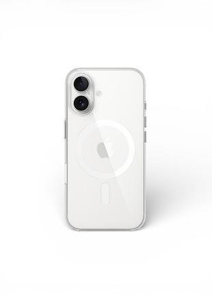 Чохол apple clear case with magsafe apple iphone 16 ma6a4zm/a оригінал