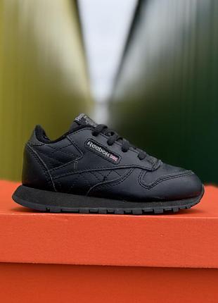 Кроссовки детские оригинал reebok  размер 26 26.5 черные