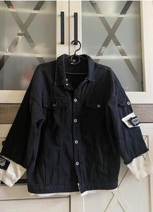 Чоловіча джинсова куртка