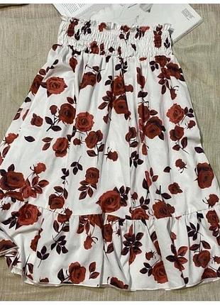 Shein замечательная цветочная юбка на широкой резинке