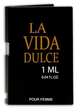 Духи с феромонами для женщин la vida dulce, 1 ml sex aura