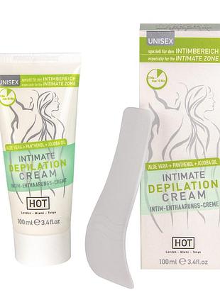 Крем для депиляции hot intimate depilation cream 100 ml sex aura