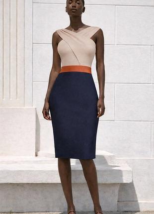 Шикарное бандажное платье