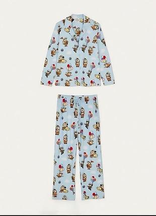Піжама мікрофібра primark s-xs