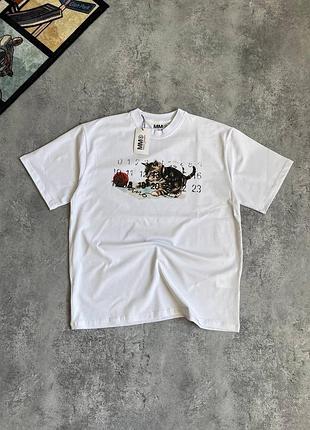 Футболка maison margiela з котиком