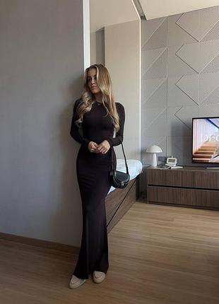 Длинное платье 5
