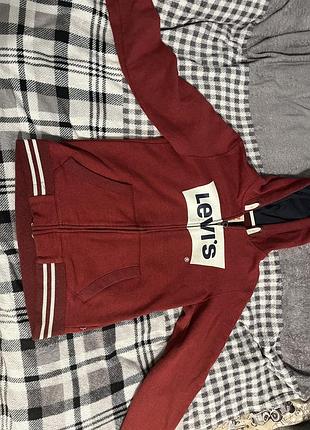 Майже нова зіп-худі levi’s вдівав 3 рази