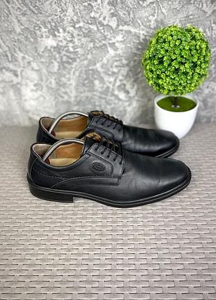 Jomos air comfort туфли кроссовки 43-44 размер кожаные черные