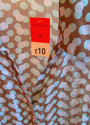 Легкая невесомая блуза matalan размер 183 фото