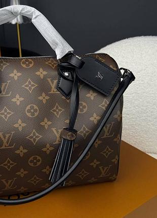 Сумка премиум speedy 30 monogram canvas handbag 7