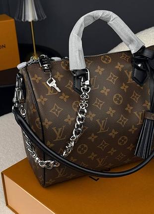 Сумка премиум speedy 30 monogram canvas handbag 2