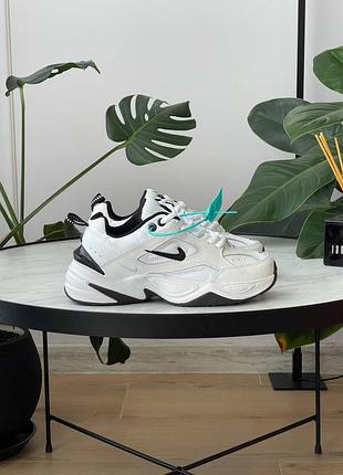 👟 кросівки   m2k tekno white black / наложка bs👟
