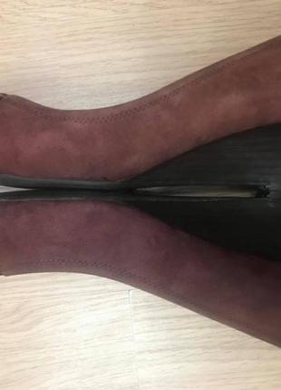Туфли footglove бордо на танкетке в идеале р.41/42 ст. 27,3см4 фото