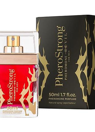 Туалетная вода с феромонами pherostrong devil for men 50 ml, 3200053 royal style