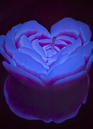 Свеча низкотемпературная люминесцентная glowkink фиолетовая, l royal style