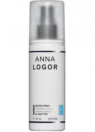 Увлажняющий тоник-спрей для всех типов кожи anna logor shuttle spray 120 мл