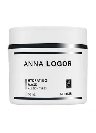 Зволожувальна маска-гель для всіх типів шкіри anna logor hydrating mask 50 мл