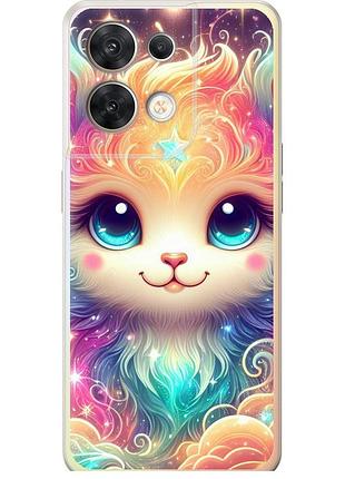 Чохол силіконовий на телефон oppo reno8 5g казкове кошеня "5813u-2614-58250"