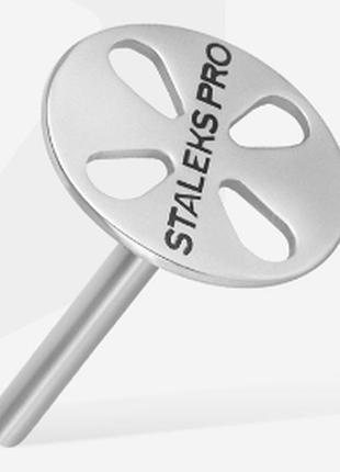 Диск педикюрный pododisc staleks pro m в комплекте со сменным файлом 180 грит 5 шт (20 мм)