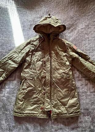 Куртка/парка британського бренду superdry на сезон весна/осінь або не холодна зима.